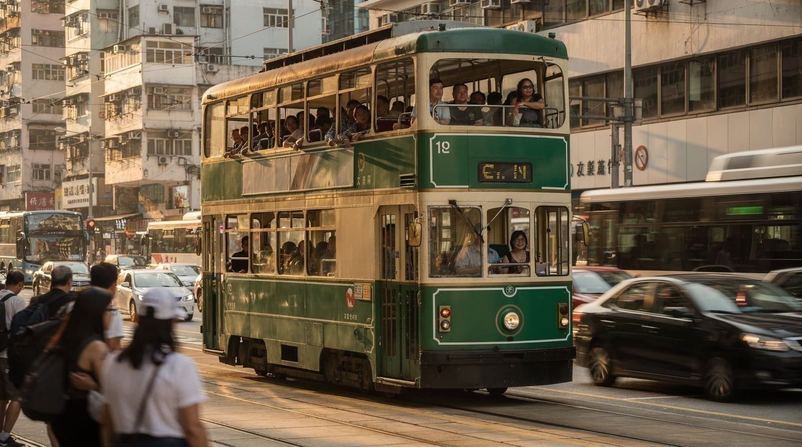 O percurso do bonde ding ding — a viagem mais lenta e melhor da Ilha de Hong Kong — Tudo sobre andar no bonde de Hong Kong de Kennedy Town a Shau Kei Wan — o percur