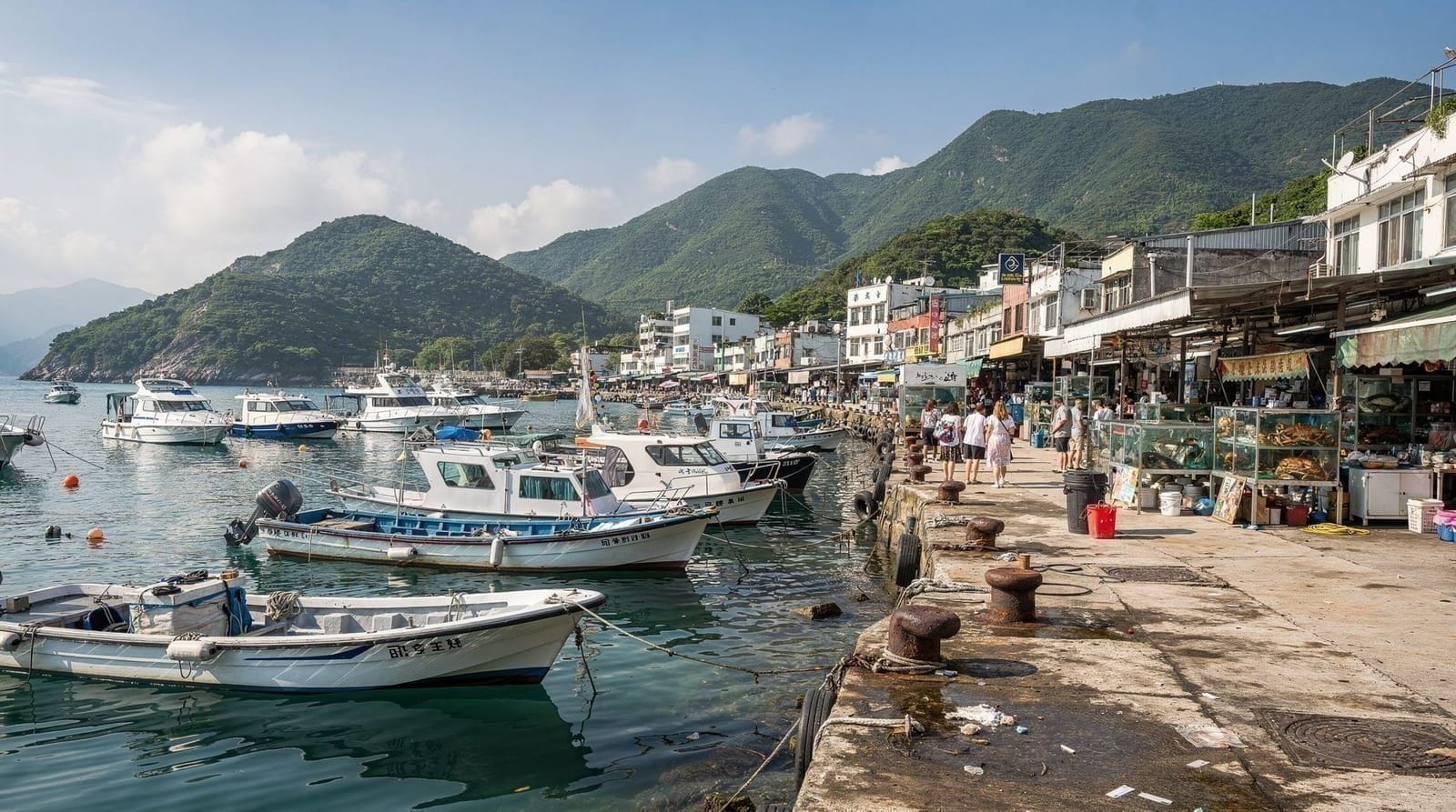 Sai Kung — costa do geoparque, aldeias de marisco e praias selvagens, Hong Kong and surroundings