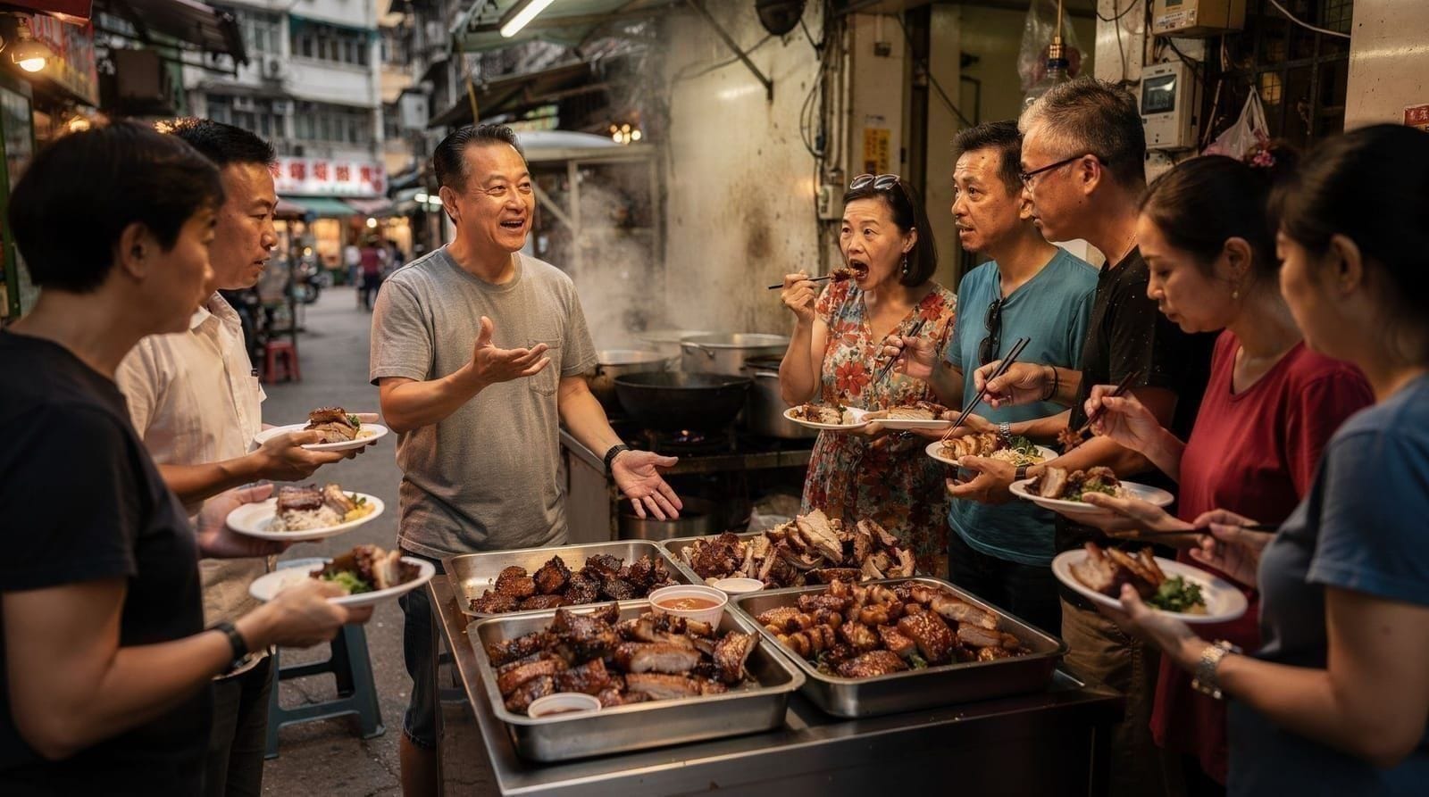 Tours gastronómicos em Hong Kong — degustações guiadas que valem a reserva — Os melhores tours gastronómicos em Hong Kong — degustações de dim sum, percursos