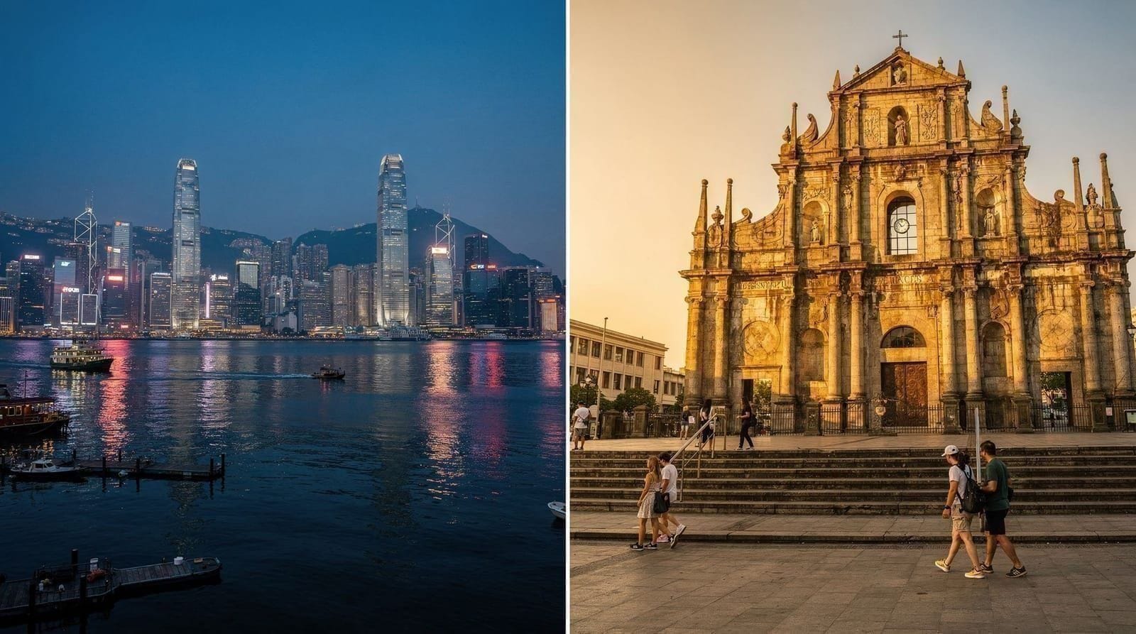 Hong Kong vs Macau — qual visitar, ou as duas? — Hong Kong vs Macau — o que cada cidade faz de melhor, se visitar as duas, e como
