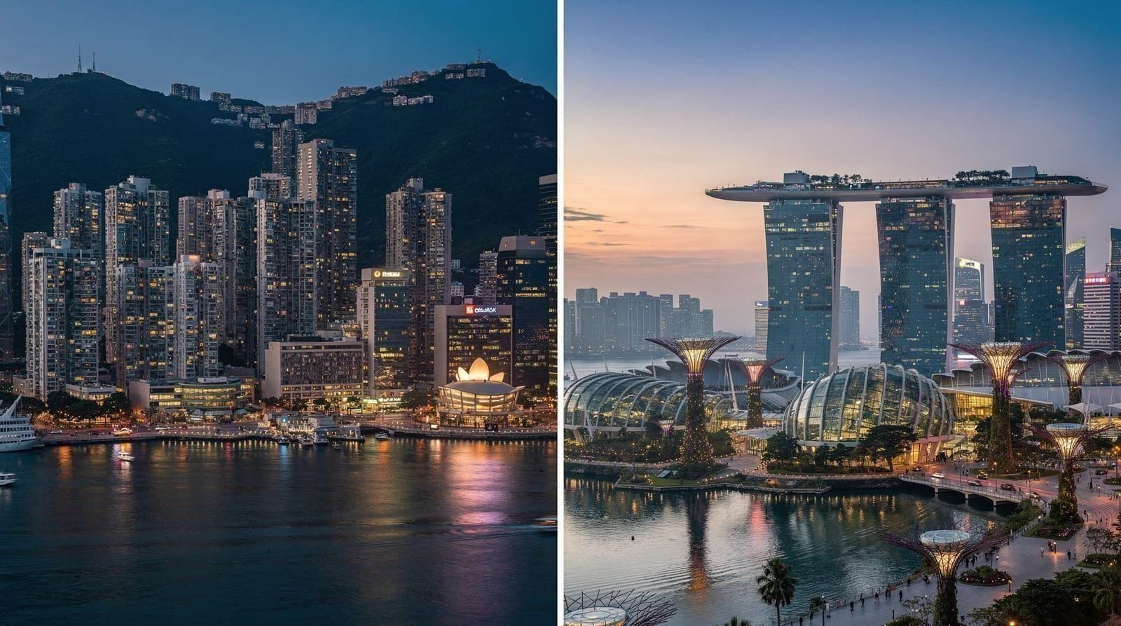 Hong Kong vs Singapura — qual cidade deve visitar? — Comparação honesta lado a lado de Hong Kong e Singapura para visitantes pela pri
