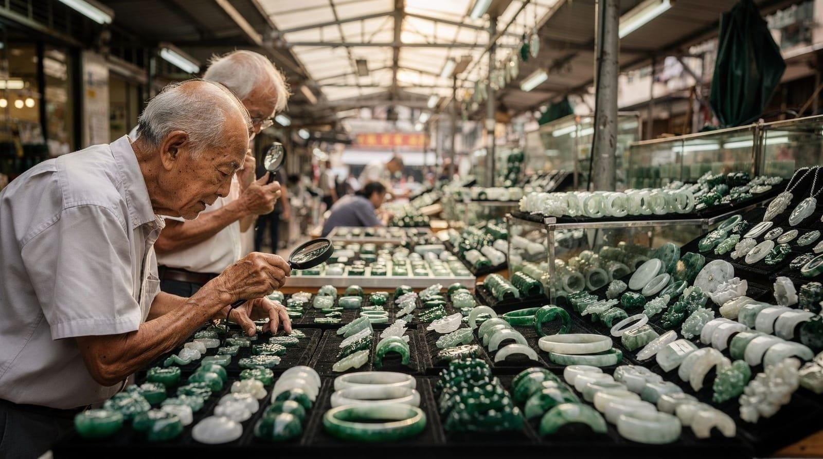 Mercado de Jade de Yau Ma Tei — guia para visitar o bazar de jade de Hong Kong — Mercado de Jade de Yau Ma Tei, Hong Kong. O que esperar, como distinguir jade re
