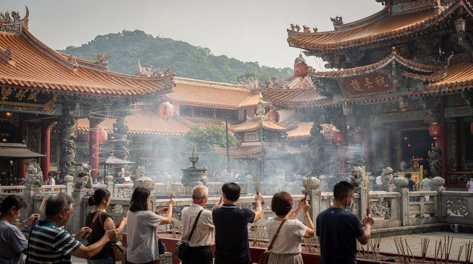 Guia do Templo Wong Tai Sin — adivinhação, oração e ritual local — Guia completo do Templo Wong Tai Sin em Kowloon — como usar os paus de fortuna, 