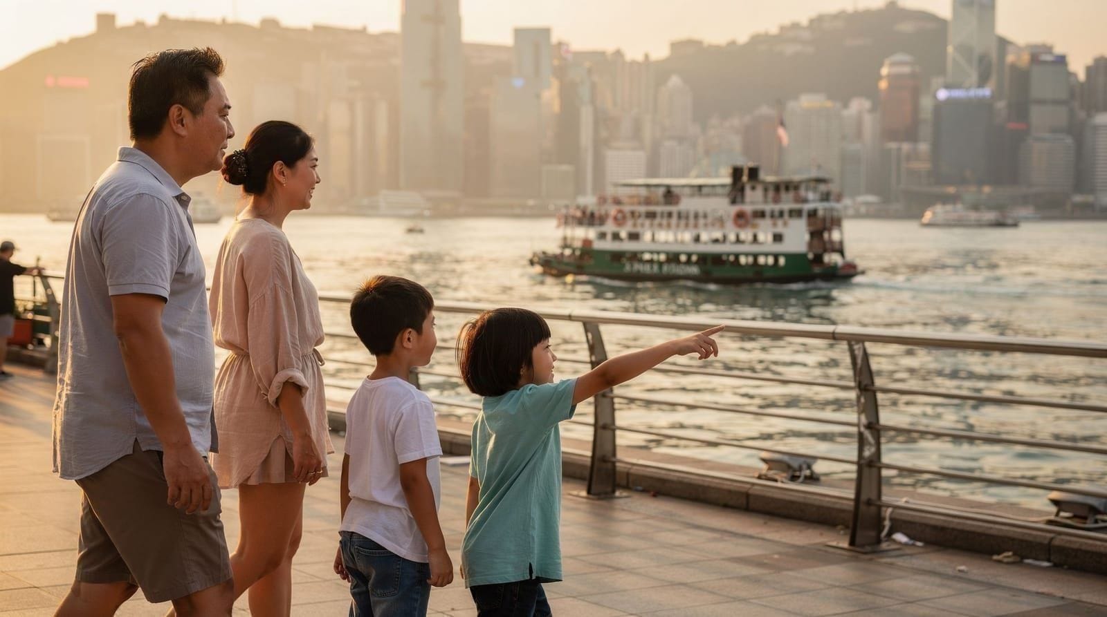 Roteiro familiar em Hong Kong — 4 dias com crianças — 4 dias em Hong Kong com crianças — Disneyland, Ocean Park, Star Ferry, Ngong Pin